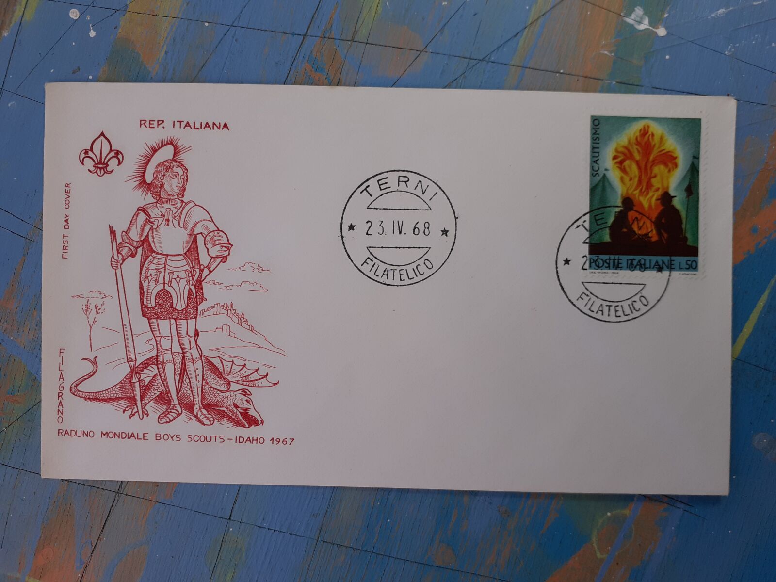 Samsung SM-A202F sample photo. Philately, envelope, stamps photography