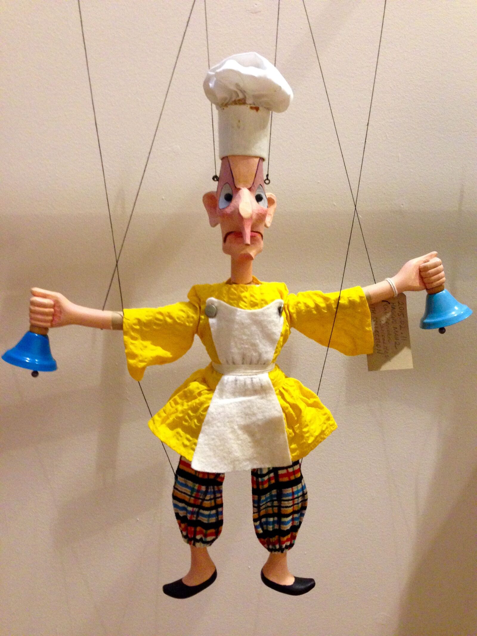 iPhone 5 back camera 4.12mm f/2.4 sample photo. Puppet, chef, cook photography