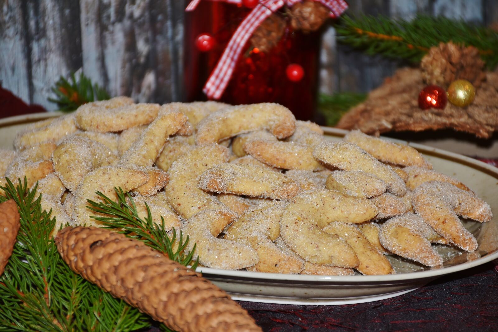 Nikon D7200 sample photo. Vanillekipferl, cookie, christmas cookies photography