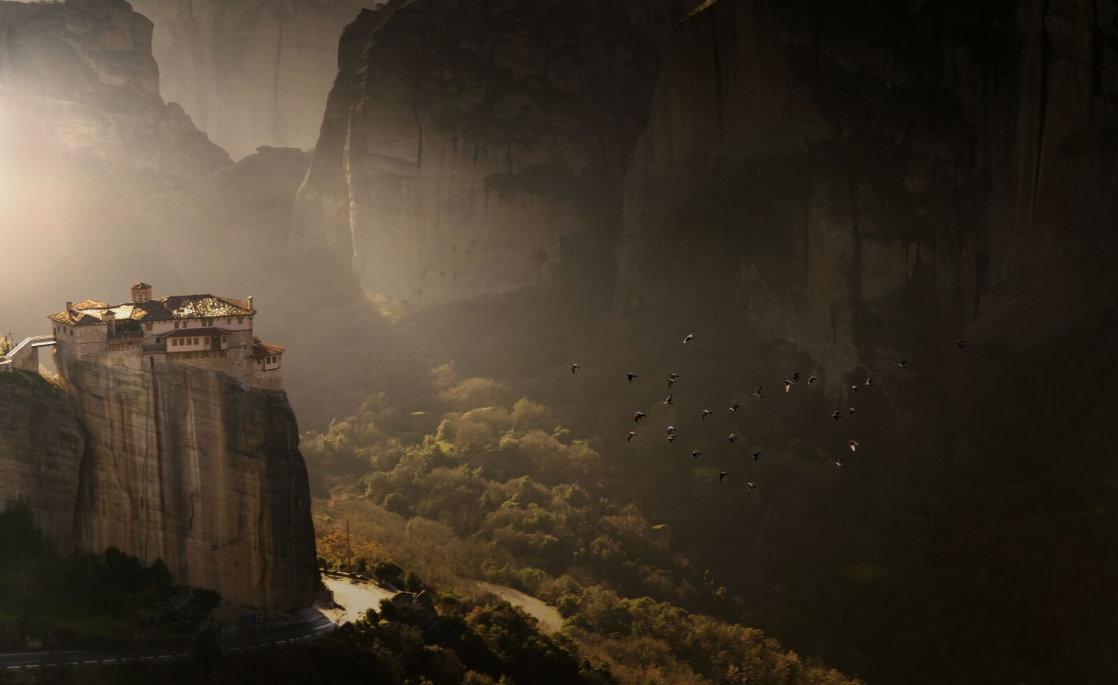 Nikon D5300 sample photo. Meteora, greece, monastery photography