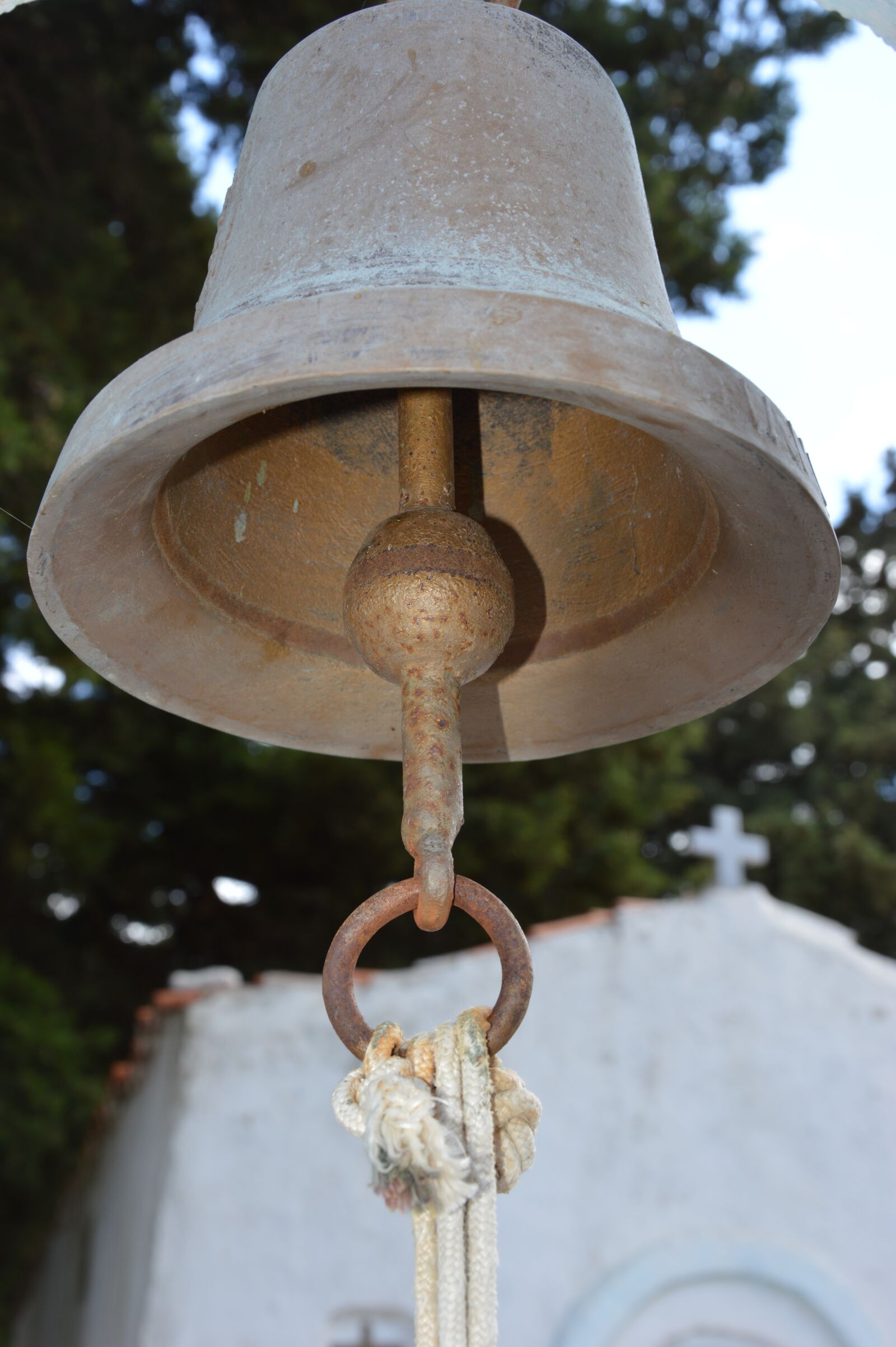 Nikon D3200 sample photo. Bell, church, brass photography
