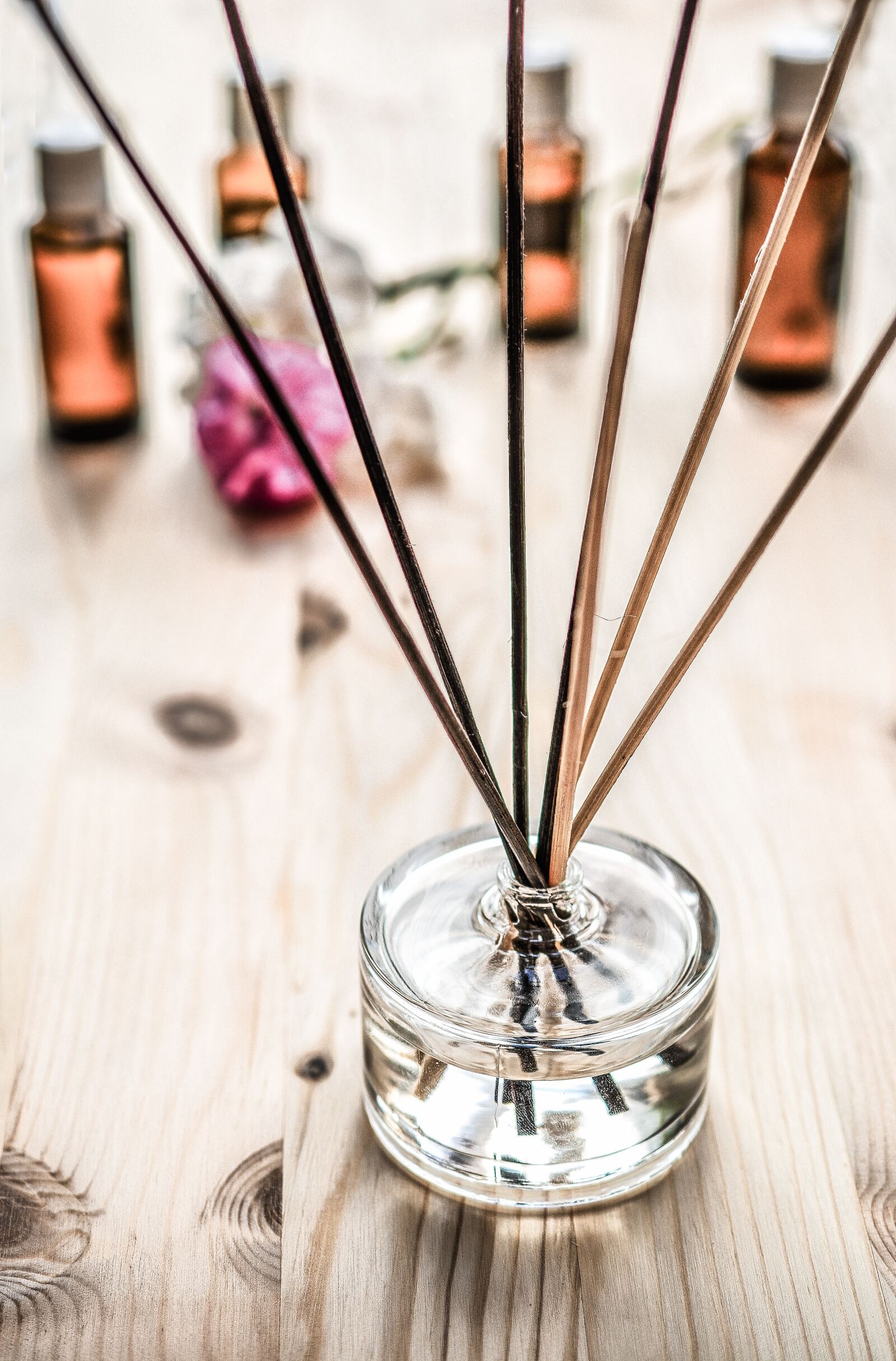 Nikon D5200 sample photo. Scent, sticks, fragrance photography