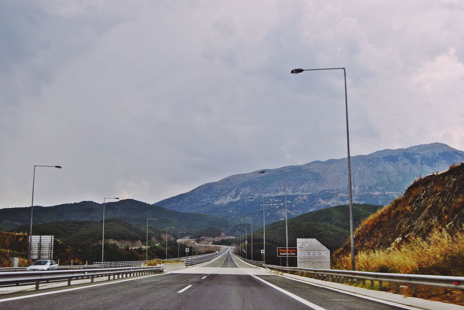 Nikon D3000 sample photo. Road, greece, road trip photography
