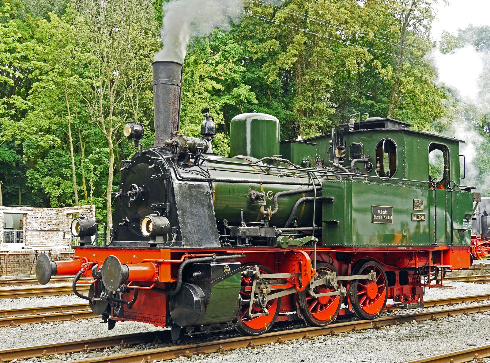 Panasonic Lumix DMC-GH3 sample photo. Steam locomotive, historically, museum photography