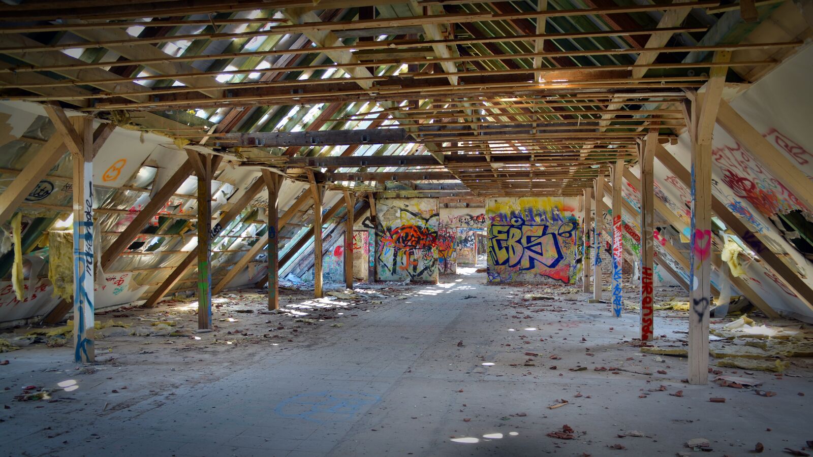 Nikon D5200 sample photo. Lost places, ruin, industrial photography