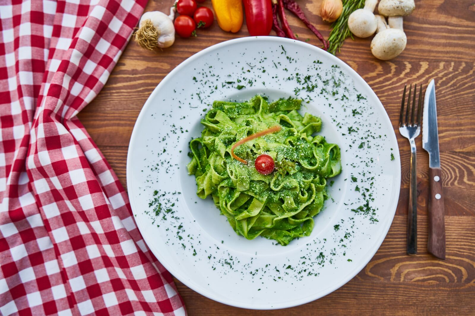 Sony a7R II sample photo. Pasta, delicious, healthy food photography