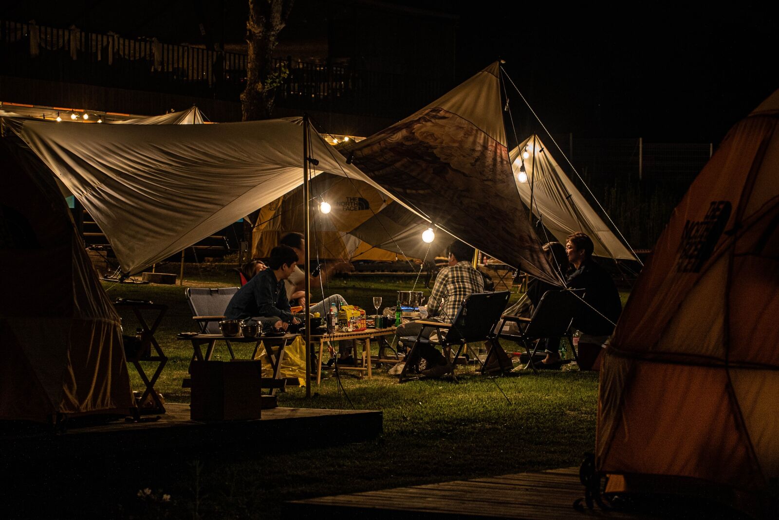 Sony a7S II sample photo. Camp, tent, camping photography