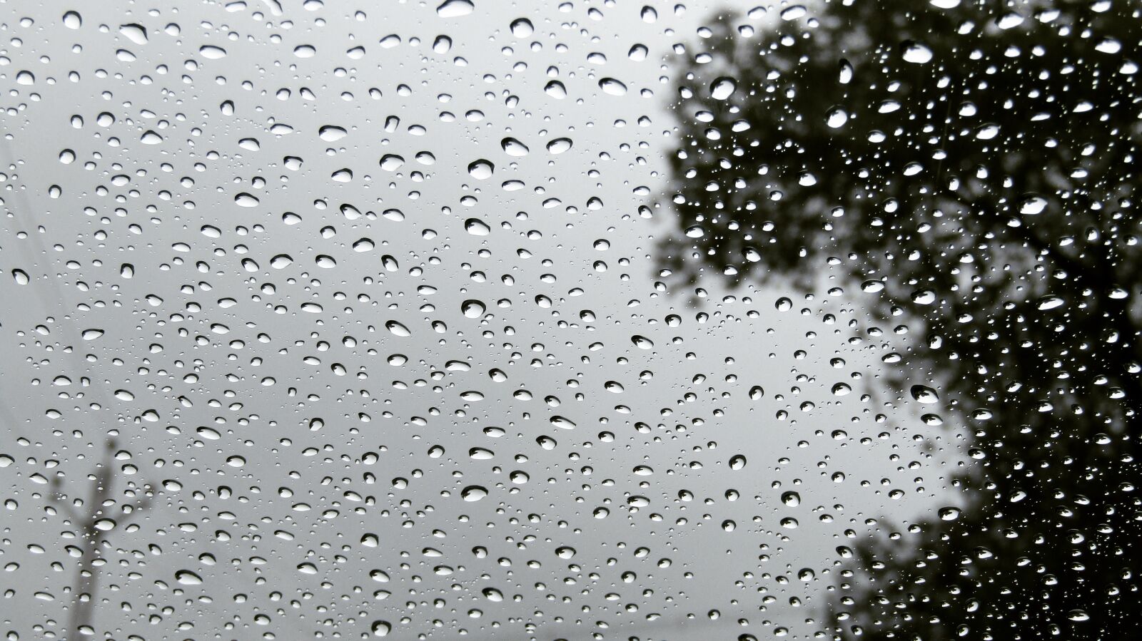 Canon PowerShot SX410 IS sample photo. Raindrops, on, glass photography