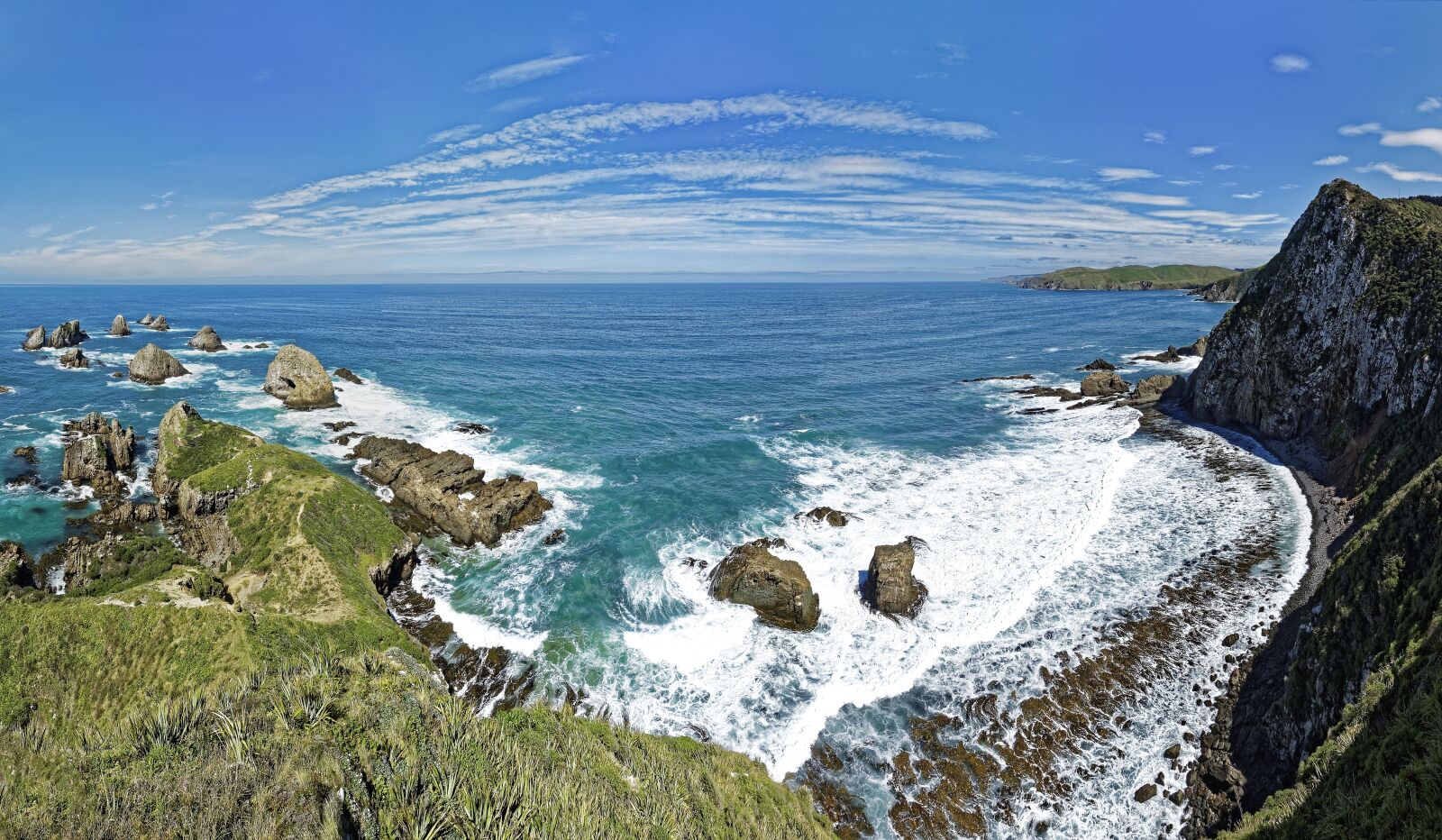 Nikon D500 sample photo. New zealand, nugget point photography