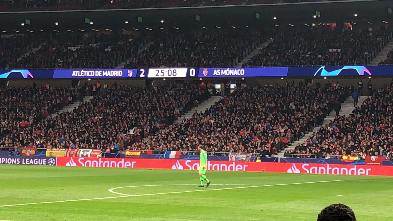 iPhone 8 back camera 3.99mm f/1.8 sample photo. Estadio, atlético, metropolitano photography