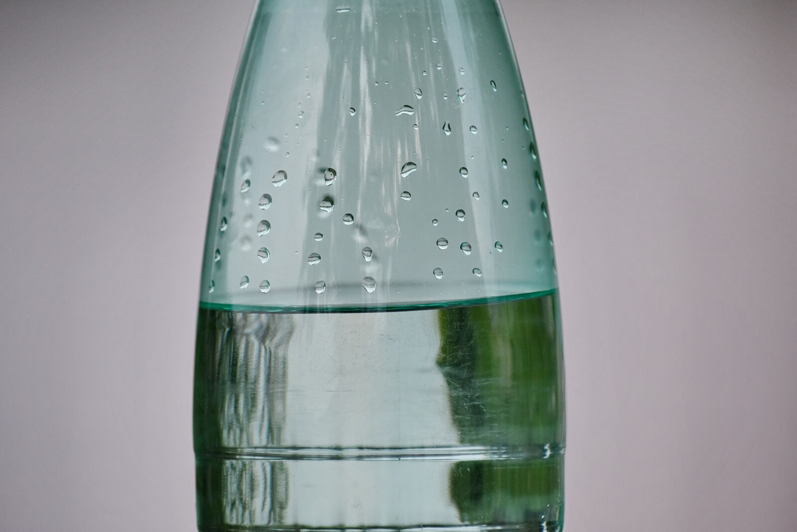 Nikon D5500 sample photo. Bottled water, bubble, transparent photography