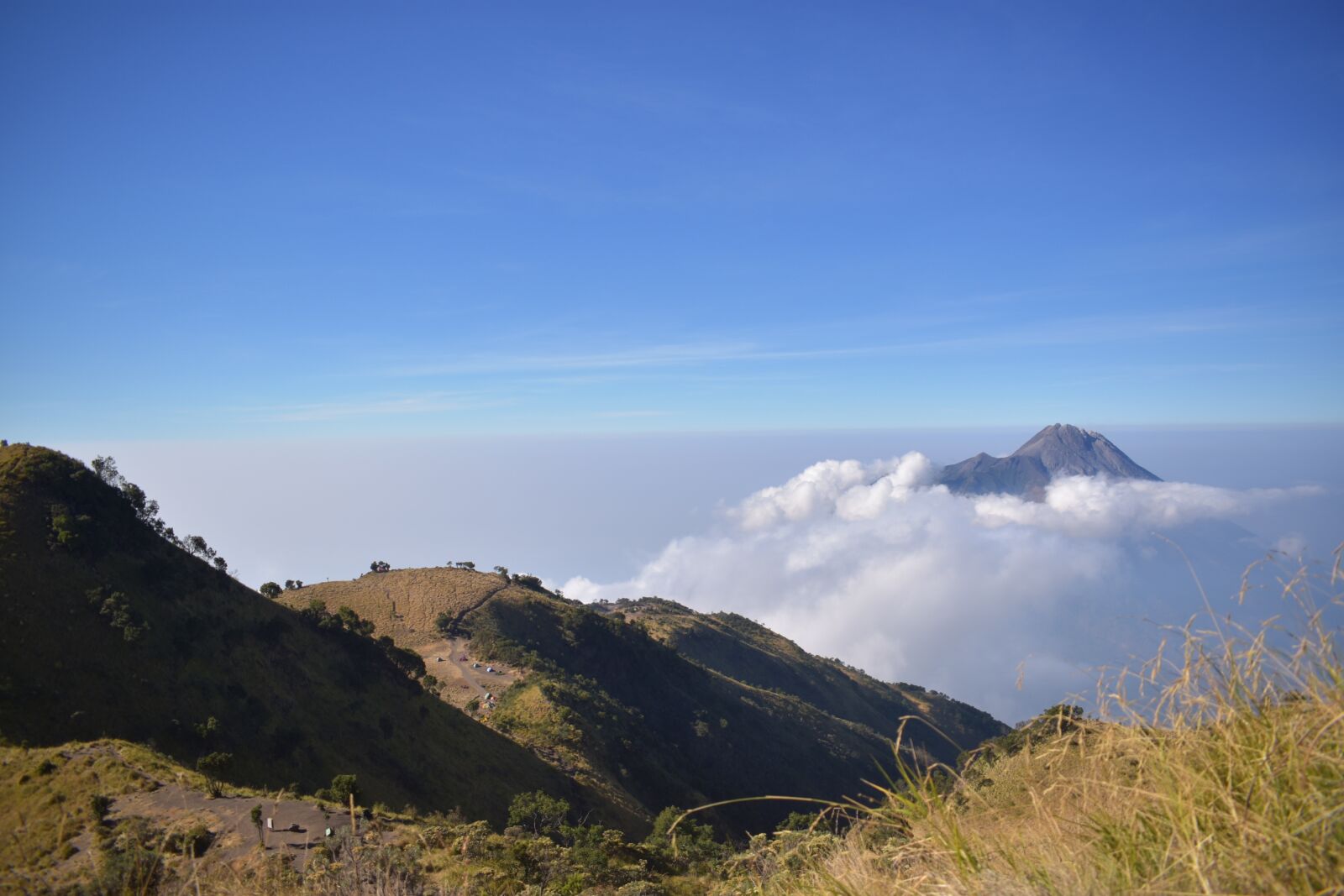 Nikon D3400 sample photo. Mountain, merapi, indonesia photography