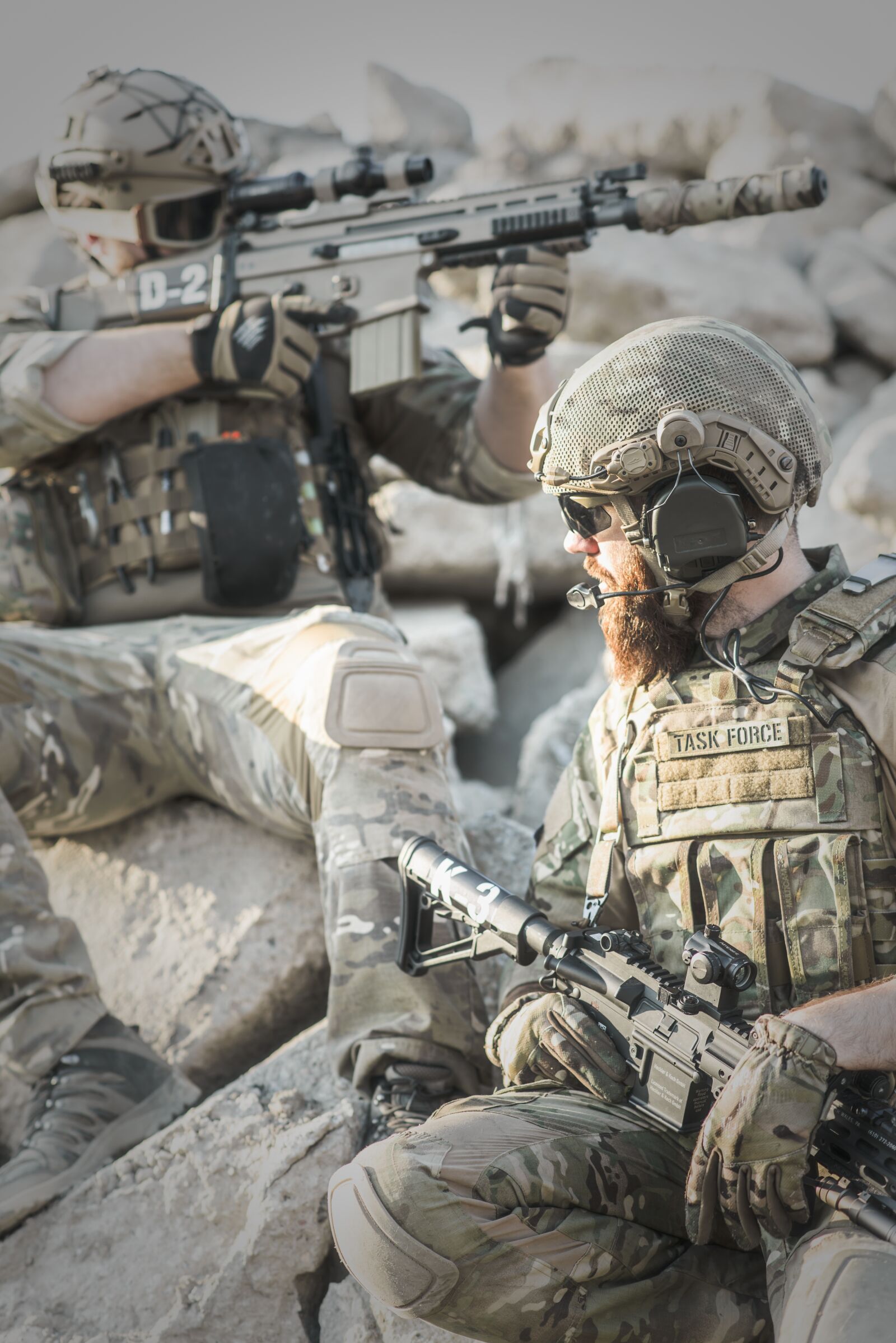 Nikon D600 sample photo. War, desert, guns photography