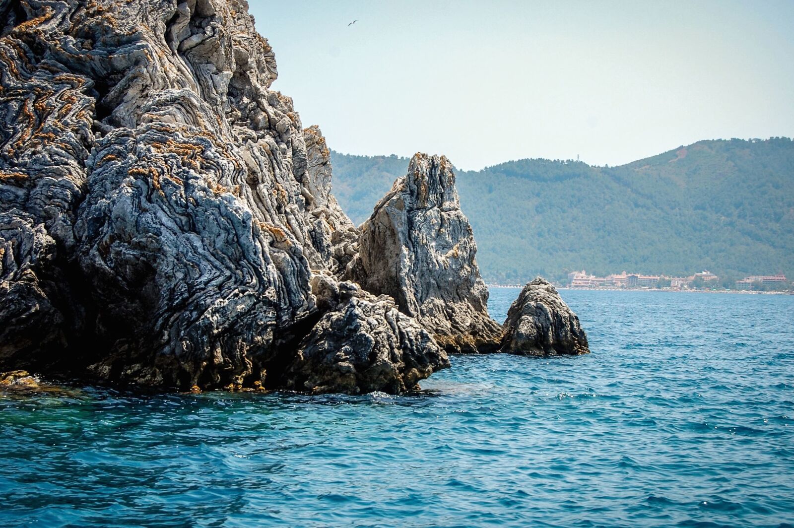 Nikon D40 sample photo. Sea, rock, coast, ocean photography