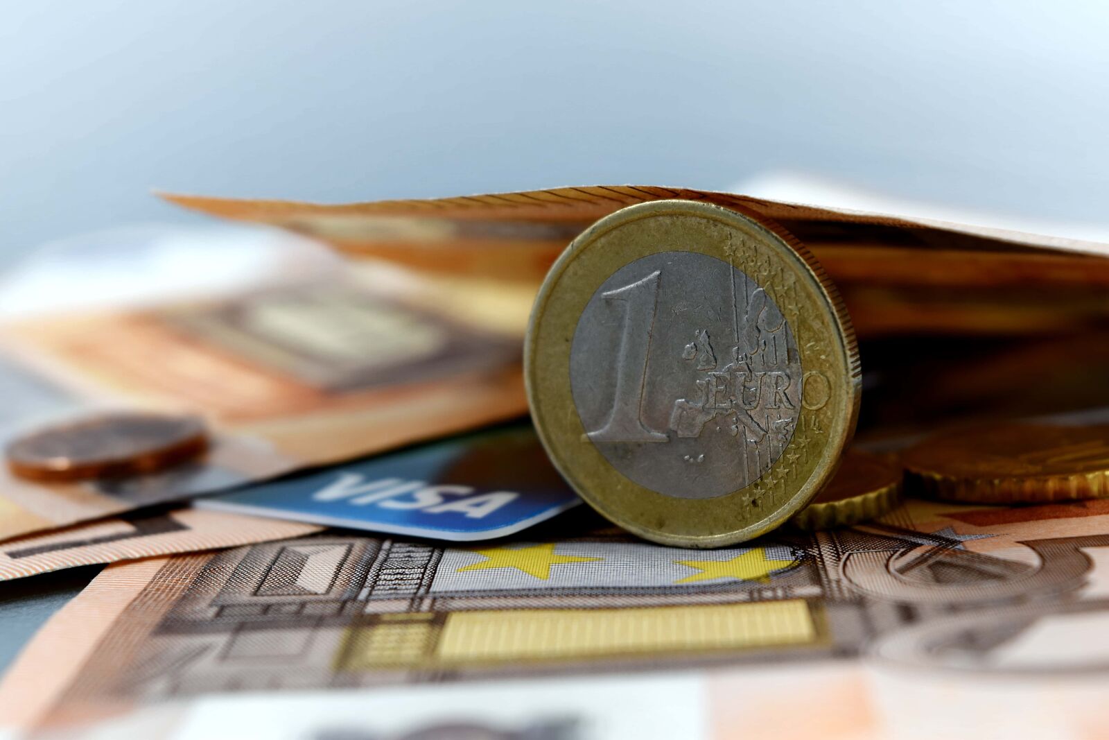 Nikon D5500 sample photo. Close-up, coin, economic growth photography
