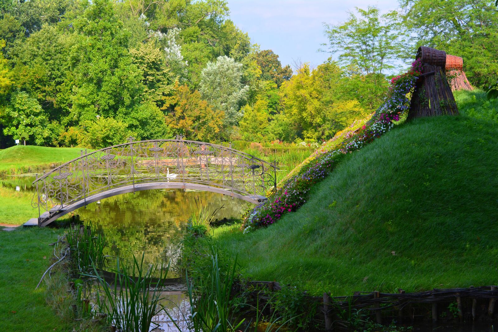 Nikon D5200 sample photo. Park, bridge, lake photography