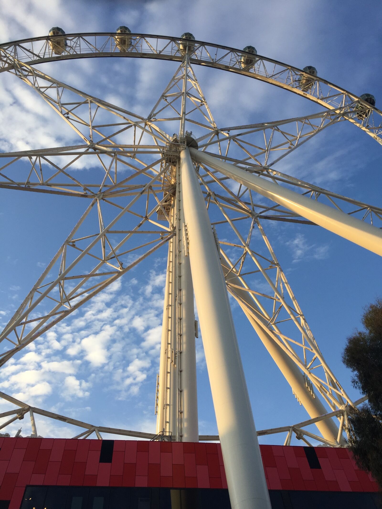 Apple iPhone 6 sample photo. Melbourne star, structure, melbourne photography
