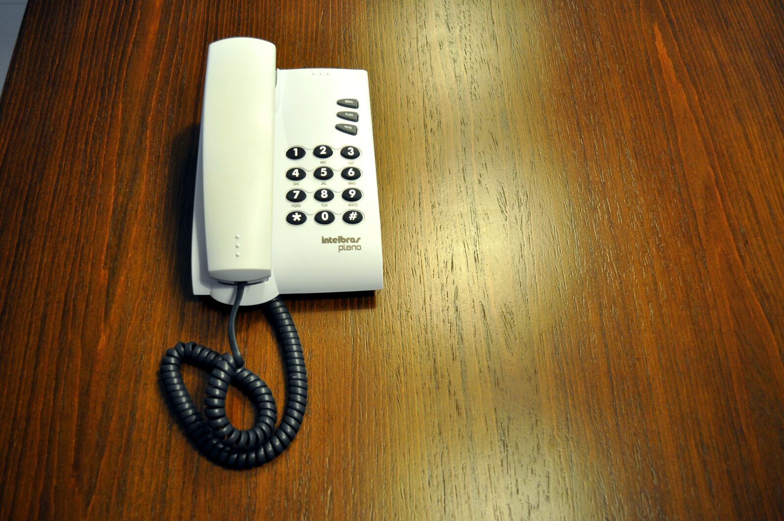 Nikon D5000 sample photo. Plain, short plastic, landline photography