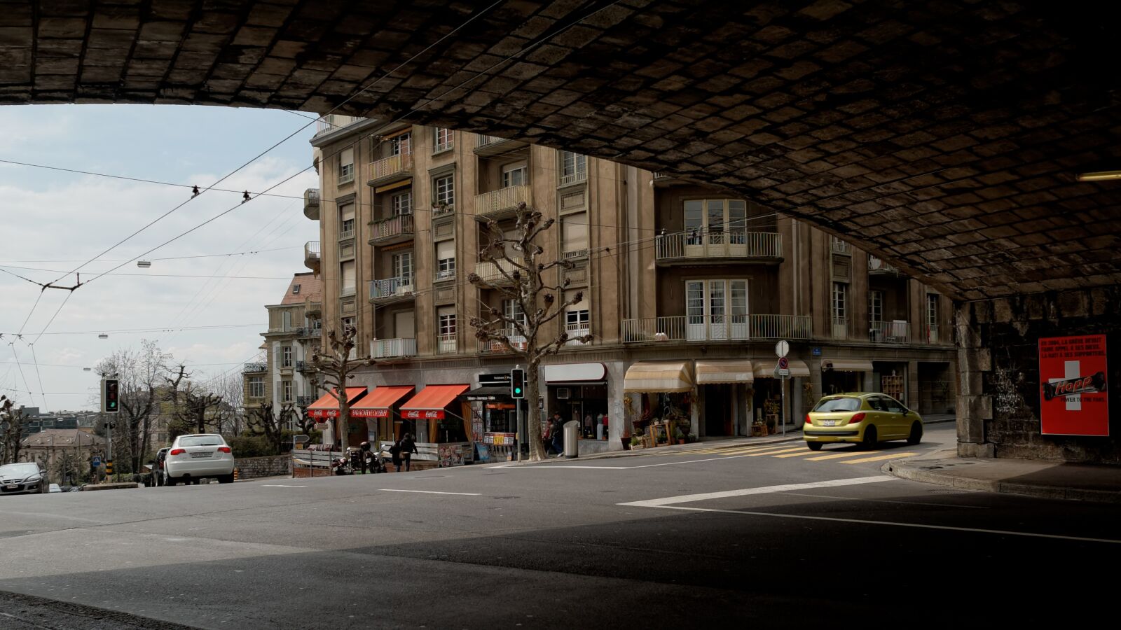 Nikon D50 sample photo. Road, lausanne, vaud photography