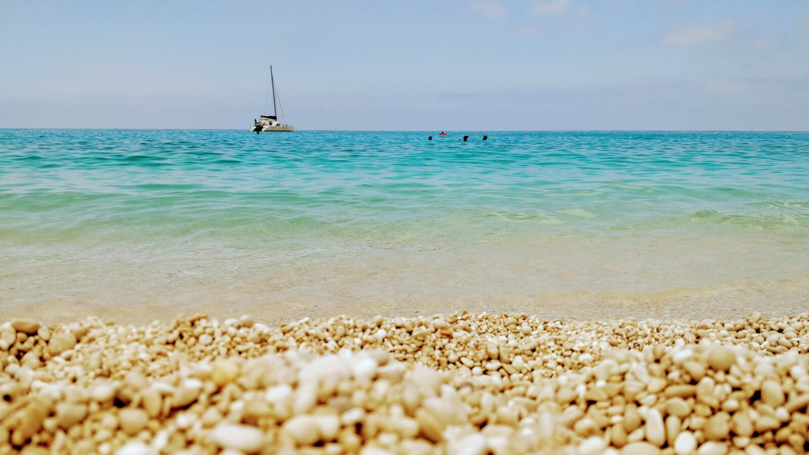 OnePlus 5 sample photo. Myrtos, sea, colors photography