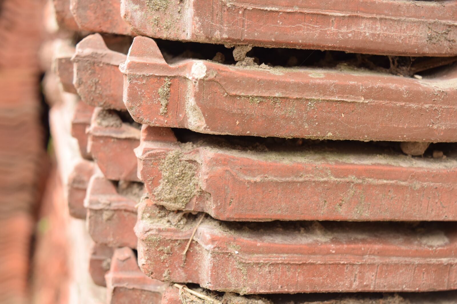 Nikon D3300 sample photo. Tile, roofing, red photography