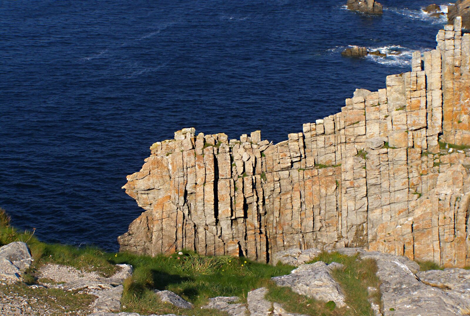 Olympus SP510UZ sample photo. Cliffs, cliff, brittany photography