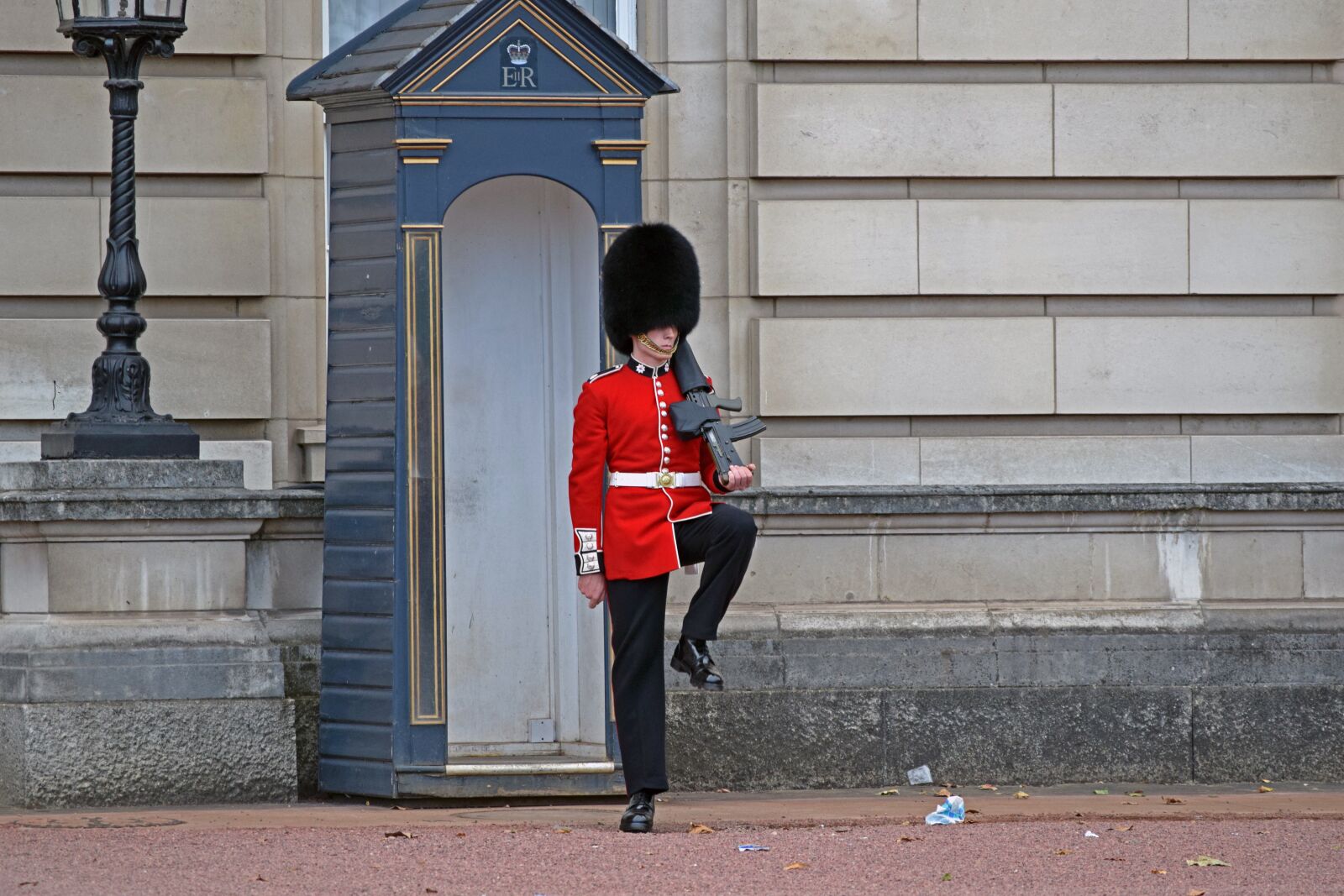 Nikon D3300 sample photo. Buckingham palace guard, london photography