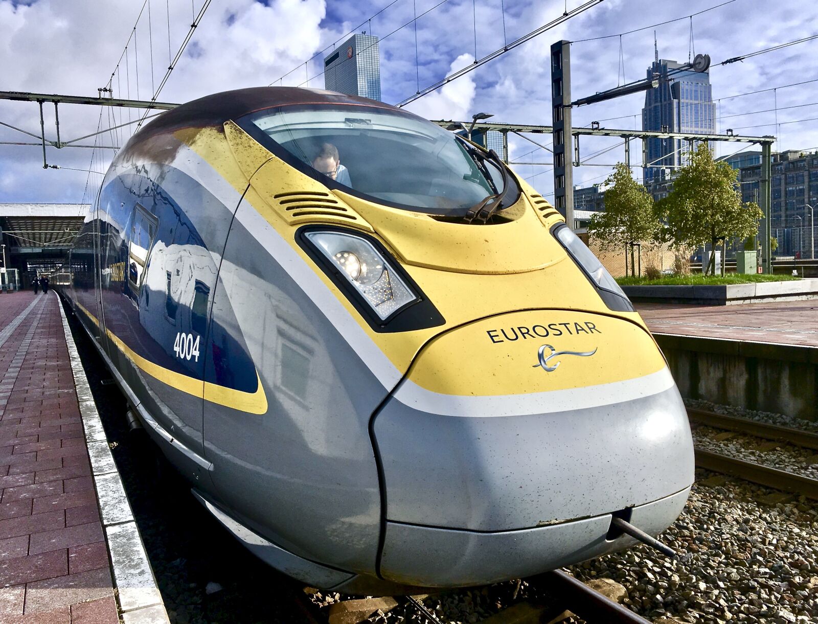 Apple iPhone 6s sample photo. Transport, train, railway line photography