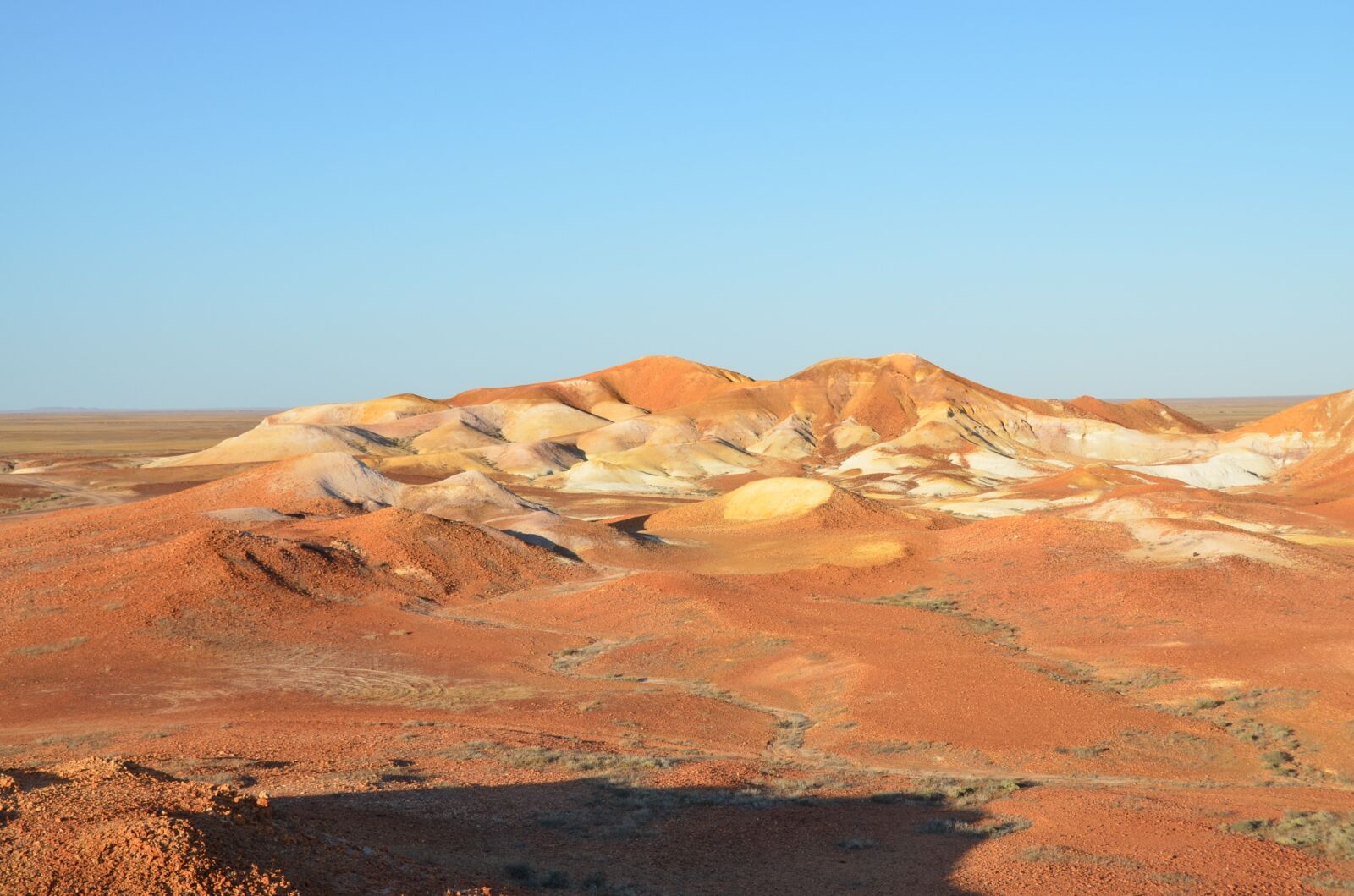 Nikon D5100 sample photo. The breakaways, desert, outback photography